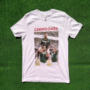 Team Mexico Chingones/Champions Football/Soccer International Adult Sz Med Shirt